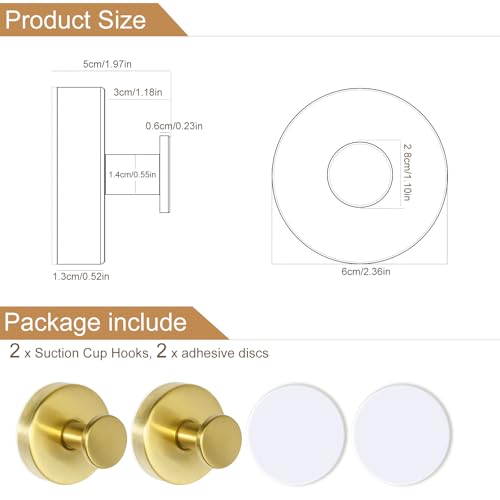 Suction Cup Hooks for Shower