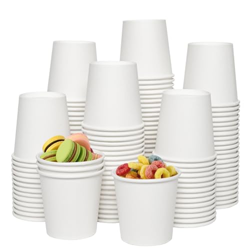 300 Pack Disposable Paper Coffee Cups 4 oz (4 oz-300 pack)