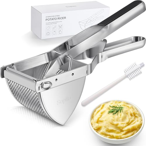 Potato Ricer Sopito Stainless Steel Potato Masher for Commercial and Home Use