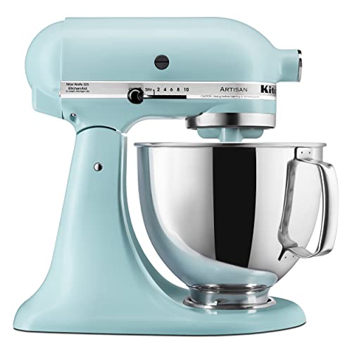 Artisan, 5-Qt Tilt Head Stand Mixer, KSM150PS, Mineral Water (Mineral Water Blue)