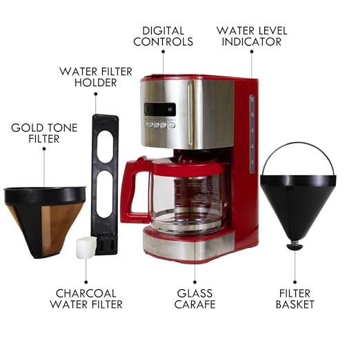 Kenmore Drip Coffee Maker (Red)