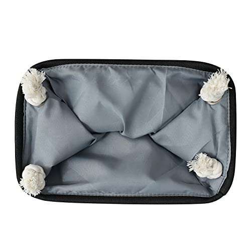 Fabric Storage Cubes (Black&Gray / Small (Pack of 6))