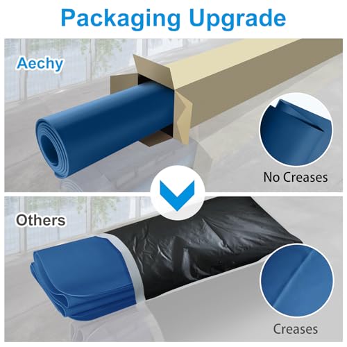 Silicone Mats for Kitchen Counter 47"x23.6"x0.08” (Blue / 47"L x 23.6"W)