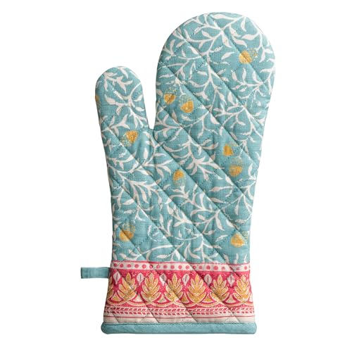Maison d'Hermine Oven Gloves 100% Cotton Oven Mitt (122 - Carpo / 7.5" x 13" (Oven Mitt))