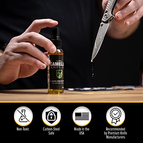 Camellia Knife Oil for Blades (2.02 Fl Oz)