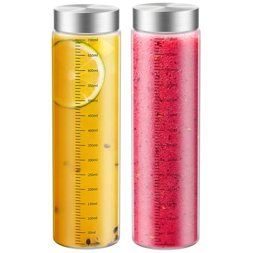 25 Oz Glass Juice Bottles
