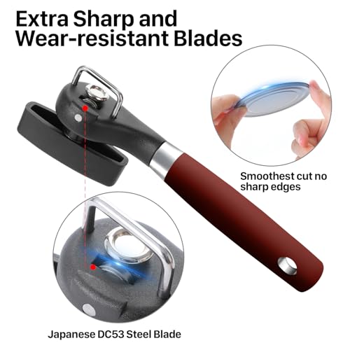 Can Opener Manual Side Safe Cut Can Opener Smooth Edge