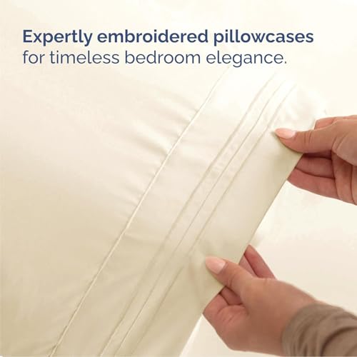 Cal King Size 4 Piece Sheet Set (10 - Off White / California King)