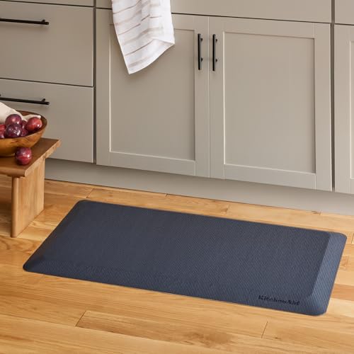 Gourmet Series Kitchen Comfort Gel Mat (Ink Blue / 39.8"L x 20"W x 0.8"Th)