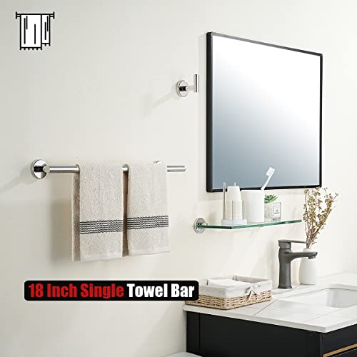 Towel Bar Polished Steel (Chrome / 19.1 Inch)