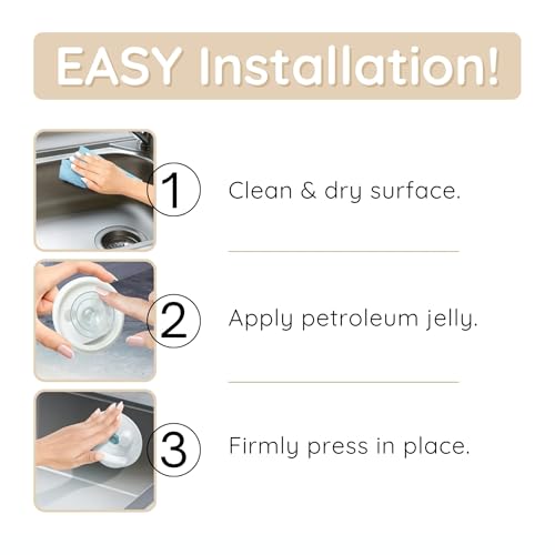 BeraTek Sponge Daddy Caddy & Under Sink Sponge Holder Combo (White Combo Pack)