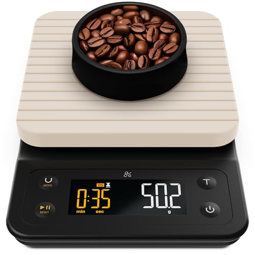 Coffee Scale with Timer (Birch)