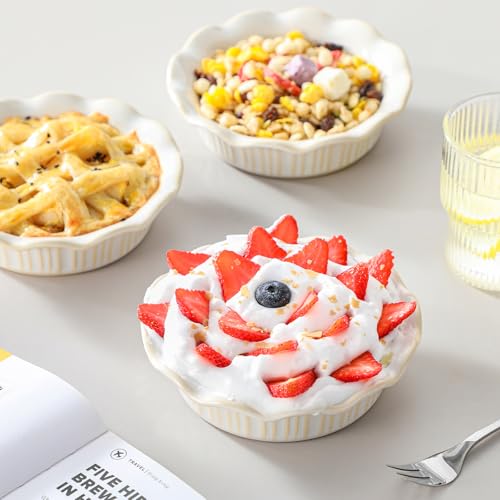 Mini Pie Pans Set of 6 (White)