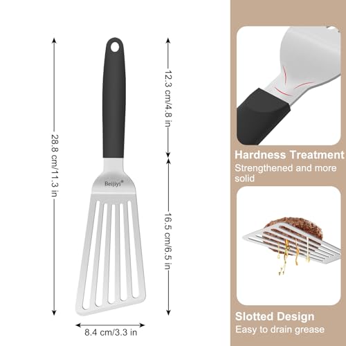 11.3" Stainless Steel Fish Spatula (11.3" Small)