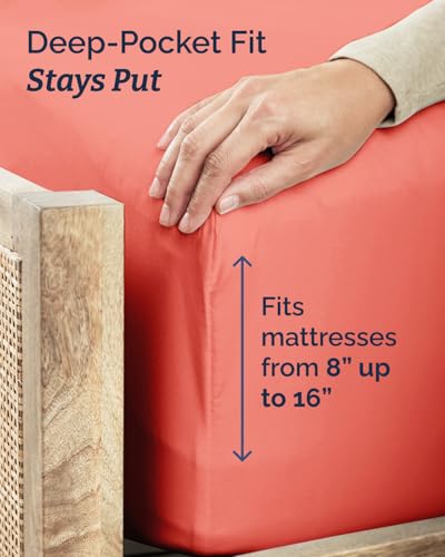 Full XL Sheets (28 - Coral / Full XL)