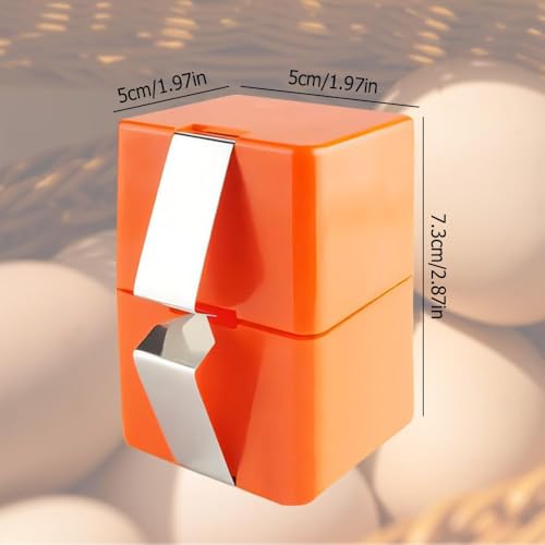 Egg Shell Opener Remover (Orange Square / 1 Pcs)