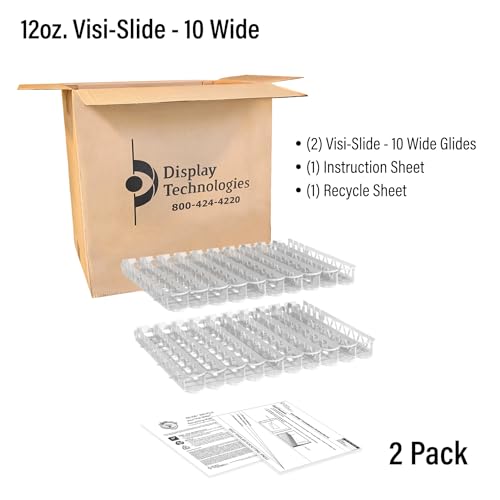 Visi Slide Gravity Fed Organizer for 12 (2 Count)