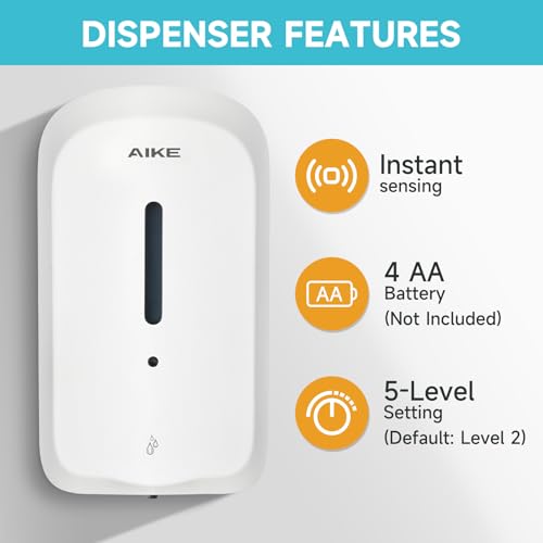 Liquid Automatic Soap Dispenser (White)