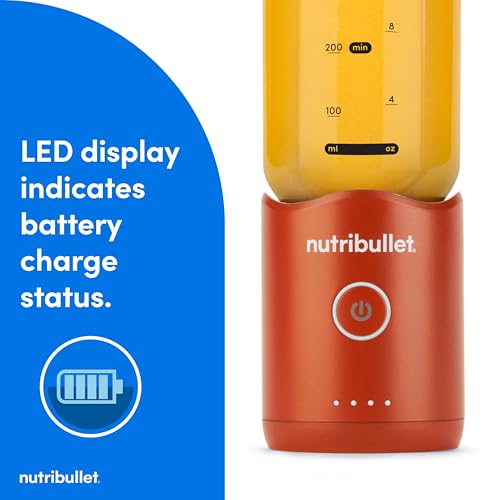 Flex Portable Blender NBPB50200EO (Tangerine Orange)