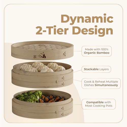 Bamboo Steamer Basket