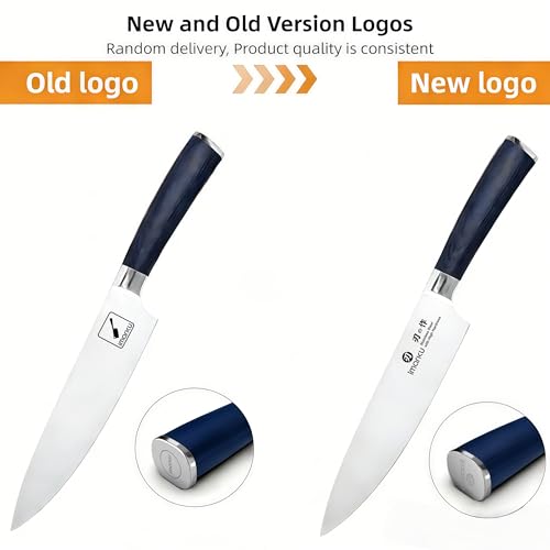8 Inch Japanese High Carbon Gyutou Chef Knife (Blue)