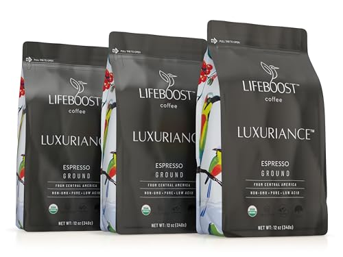 Espresso Ground Coffee (12 Ounce (Pack of 3))