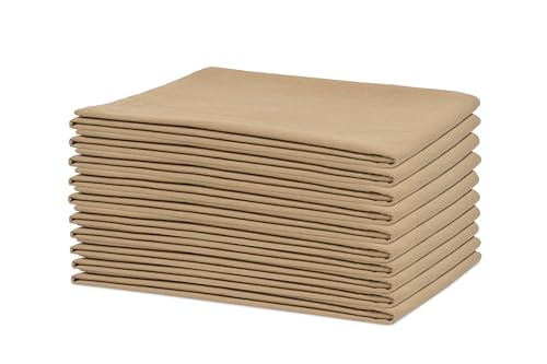 Organic Cotton Beige Flour Sack Towels (Beige)