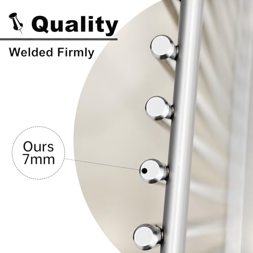 Grill Grates Replacement for Weber Grill Parts Weber Genesis II E (Silver 7MM)