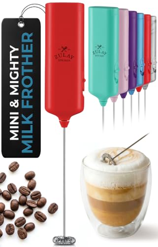 Mini & Mighty Milk Frother Wand (Blazing Red / Mini Frother)