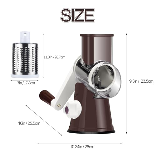 Rotary Cheese Grater Hand Crank