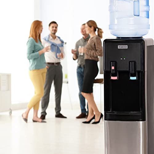 Top Loading Water Cooler with Removable Tray & Energy (Stainless / Top Load)