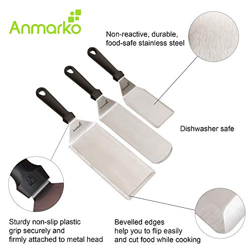 Griddle Spatula Set (Plastic Handle Set)