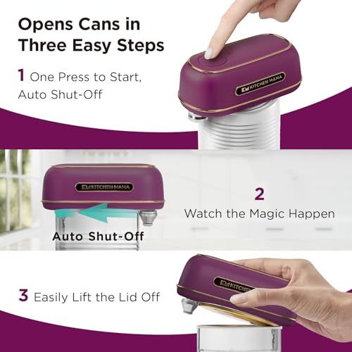 Orbit One Electric Can Opener (Royal Burgundy)