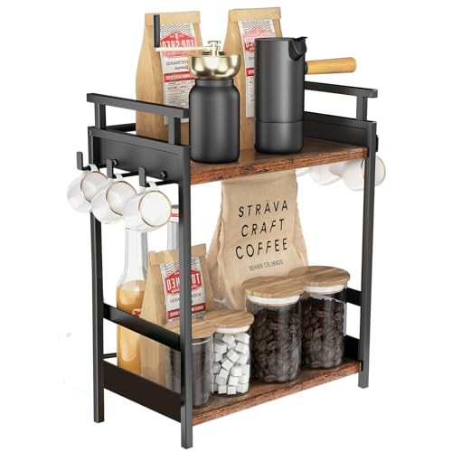 Coffee Bar Organizer for Home Office
