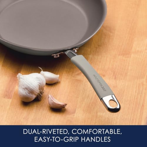 Cucina Nonstick Cookware Pots and Pans Set (Sea Salt Gray / 14 Piece Porcelain)