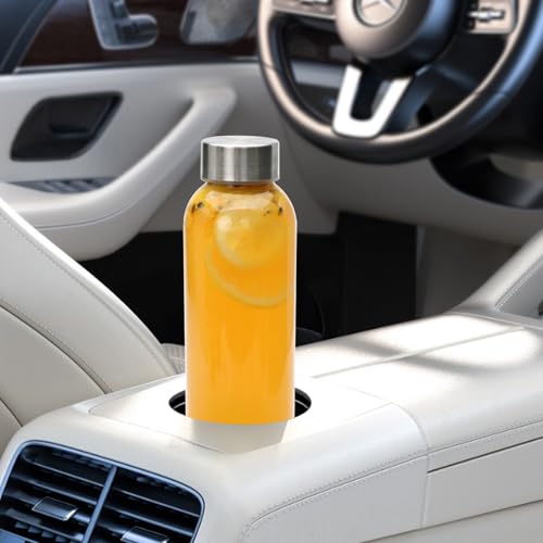 Glass Juice Bottle with Lids Set of 8
