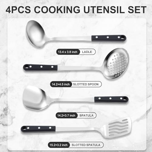 4 Pcs Cooking Utensils Set (4P-Grey)