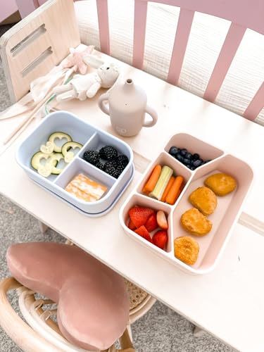 Silicone Bento Box (Grey)