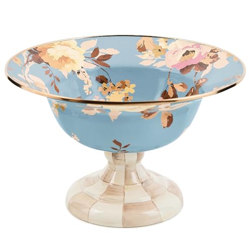 Enamel Compote (Large / Slate Wild Rose)