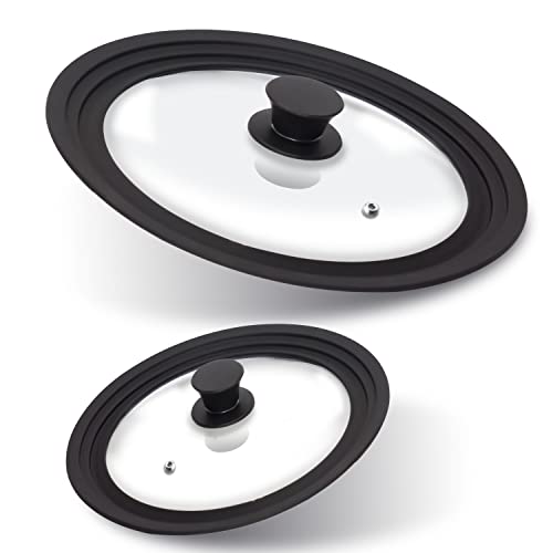 Silicone Universal Lid for Pots (6" to 11" (2pcs))