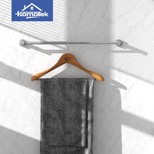 2 Pack Adjustable Towel Bar (2 Pack / Economical-brushed Stainless Steel)
