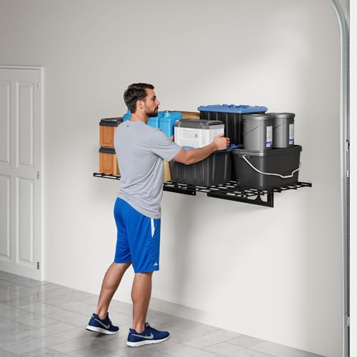 1 Pack 2x3ft Garage Shelving Wall (1 pack-2x3 ft / Black)