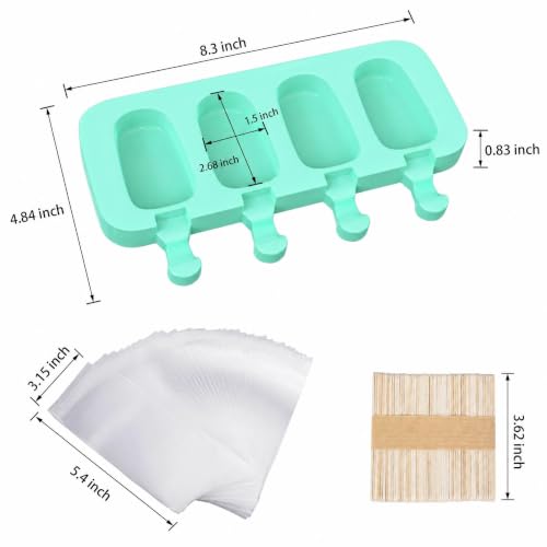 Popsicles Molds (Blue and Green)