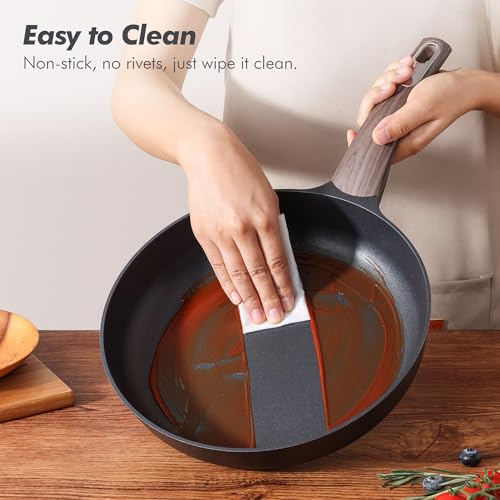 Pots and Pans Set Non stick (Classic Black)