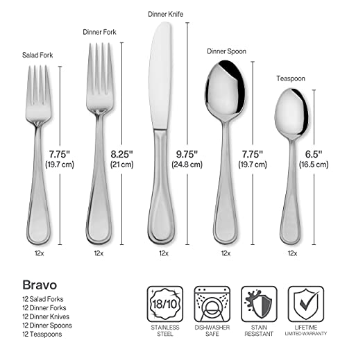 Bravo 65 Piece Flatware Set (65 Piece Set / Bravo)