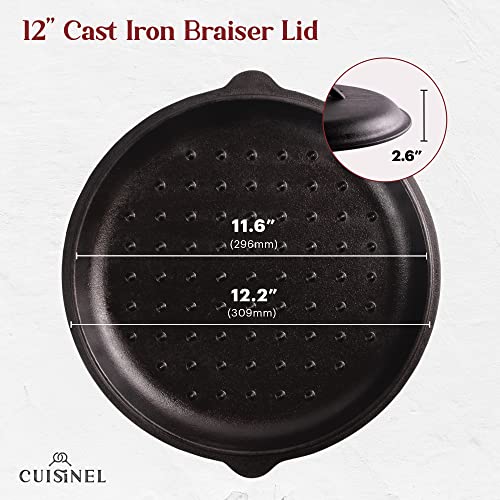 Cast Iron Lid (12" Round / Cast Iron Lid)