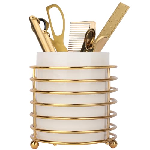 Spoon holder for Kitchen Countertop (S / White Gold)