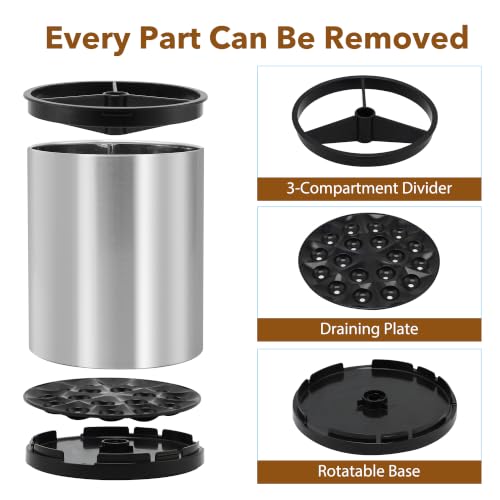Kitchen Utensil Holder for Countertop (Large & Small)