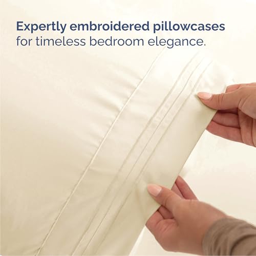 Queen Size 4 Piece Sheet Set (10 - Off White / Queen)