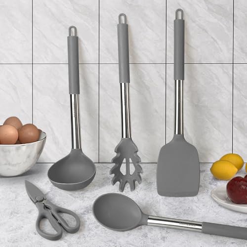 Kitchen Utensils Set (Gray)